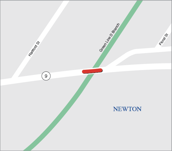 Newton: Bridge Replacement, N-12-040, Boylston Street Over Green Line D Branch 